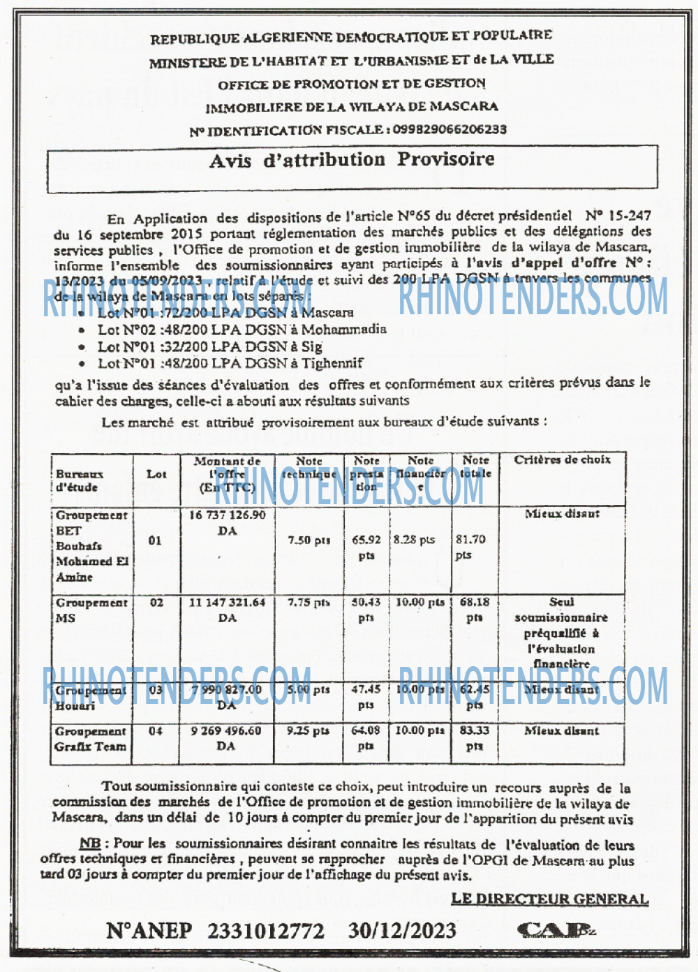 CAP OUEST
