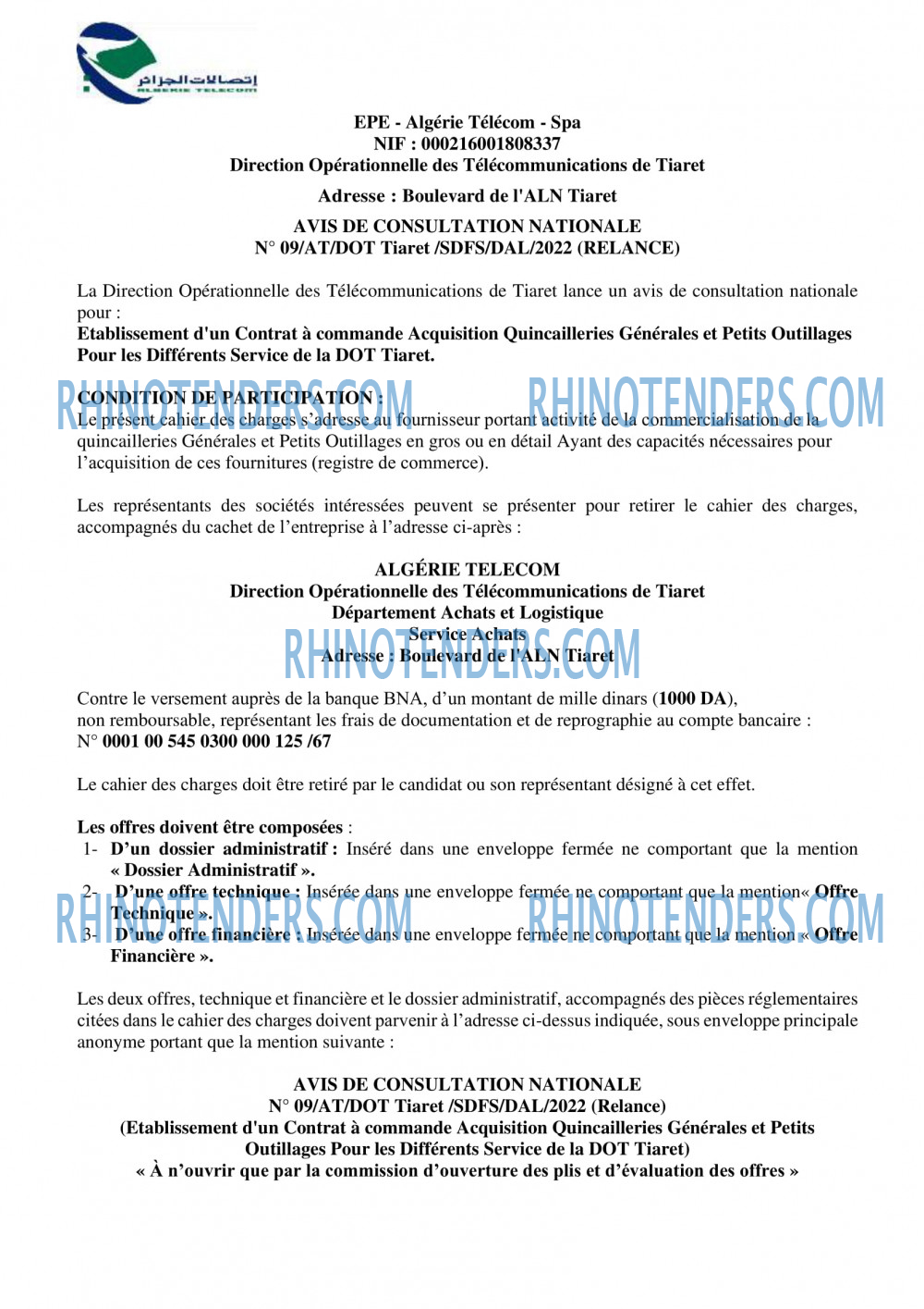 Algérie Télécom