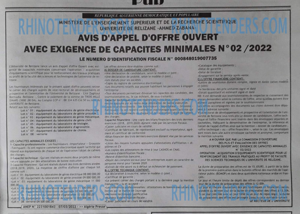 ALGERIE PRESSE