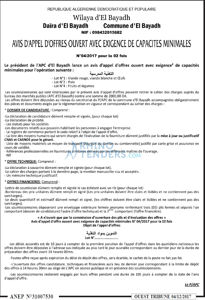 ouest TRIBUNE