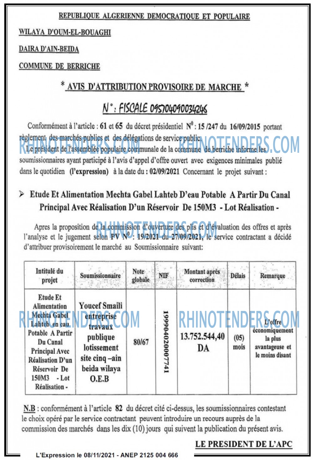 L'EXPRESSION