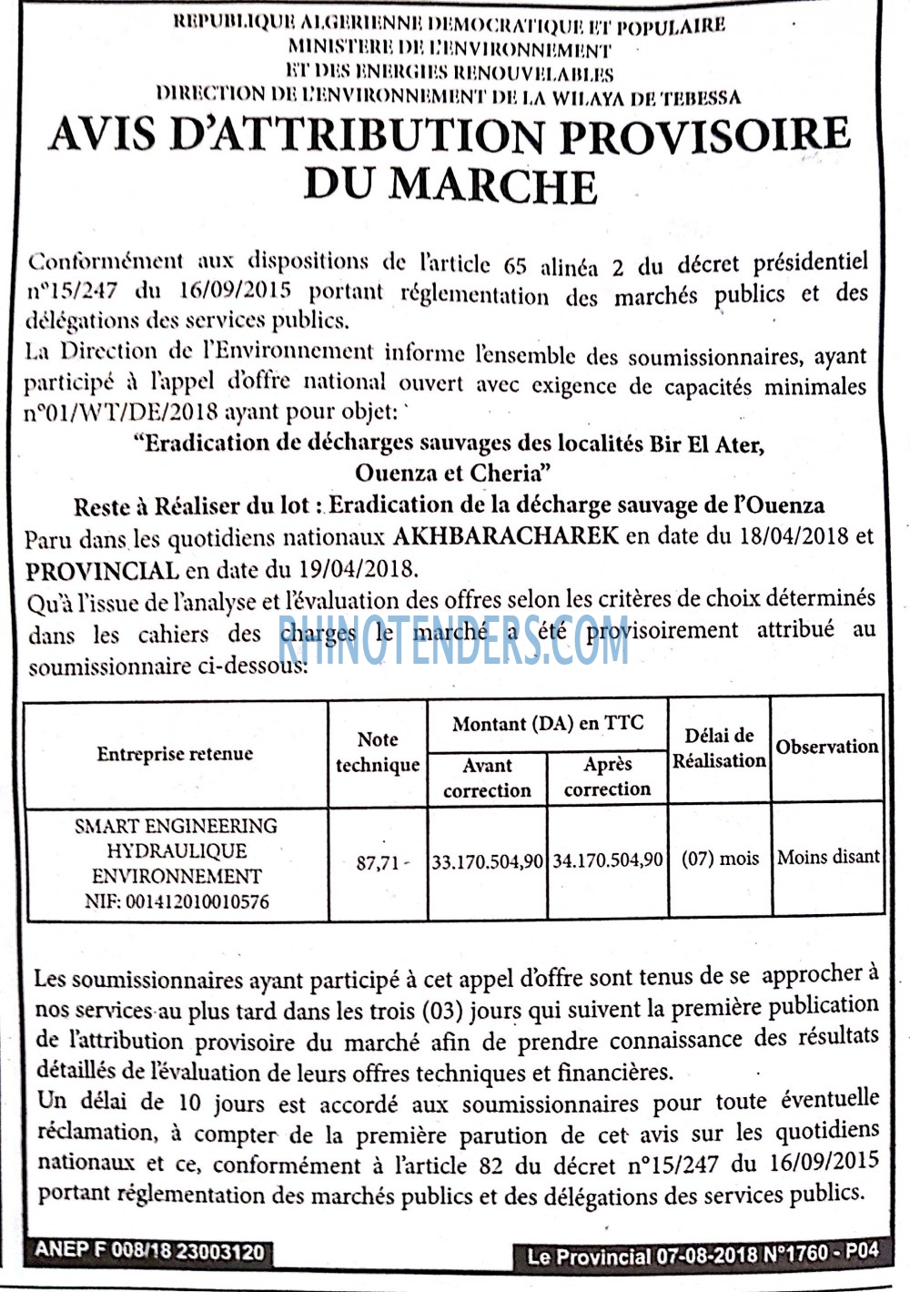 LE PROVINCIAL