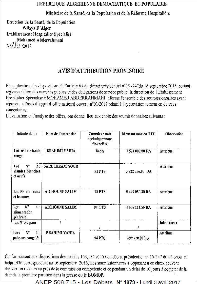 Les Debats