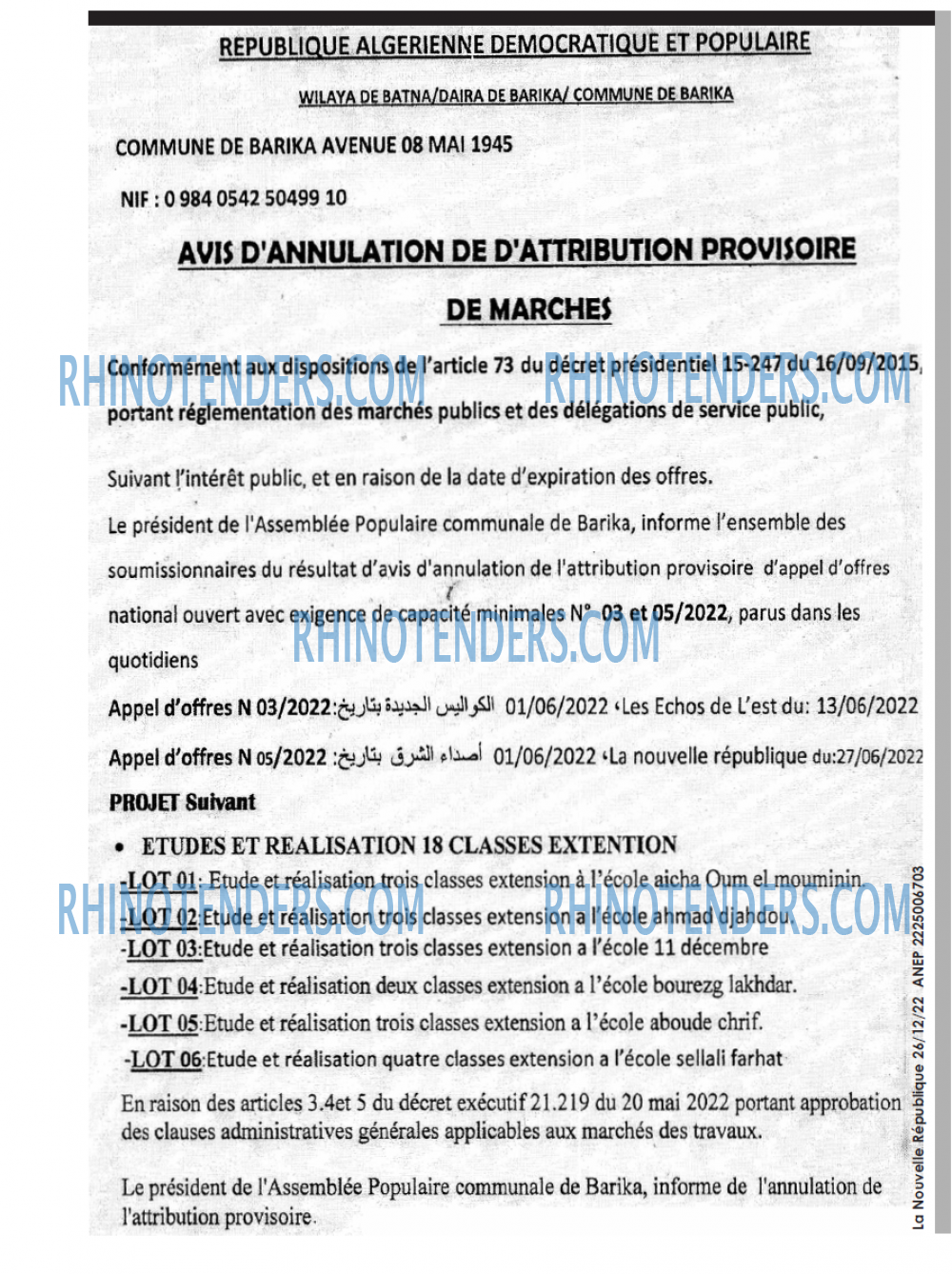 Le jeune indépendant