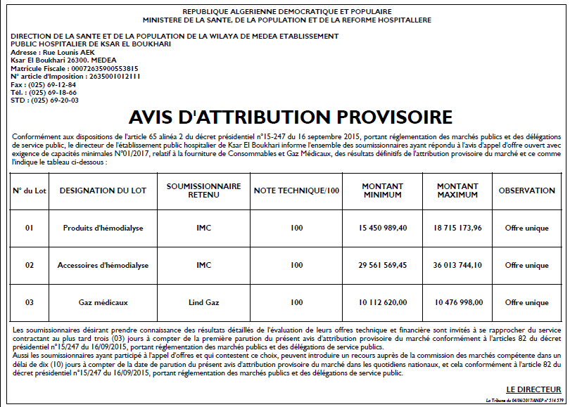 La Tribune