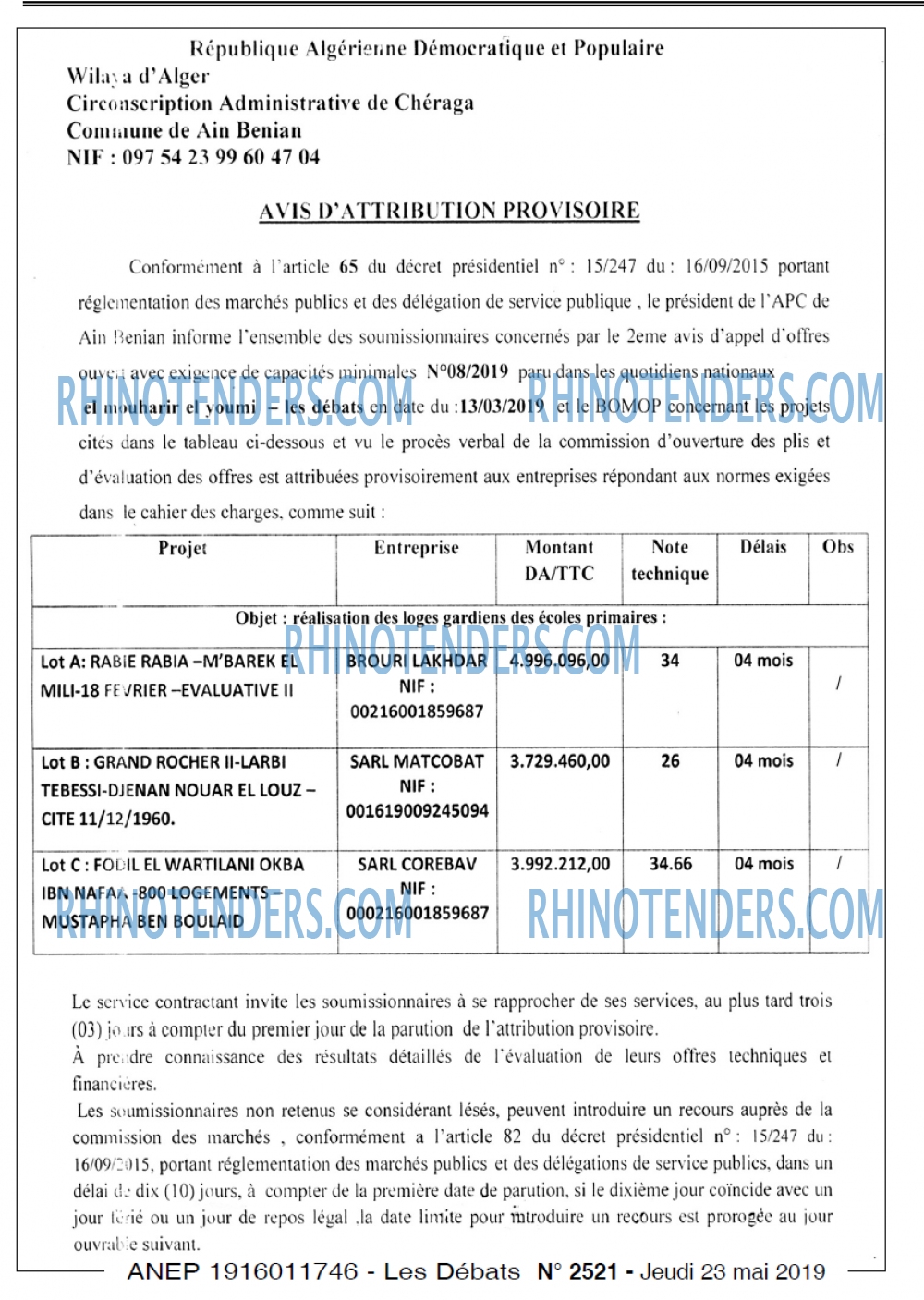Les Debats