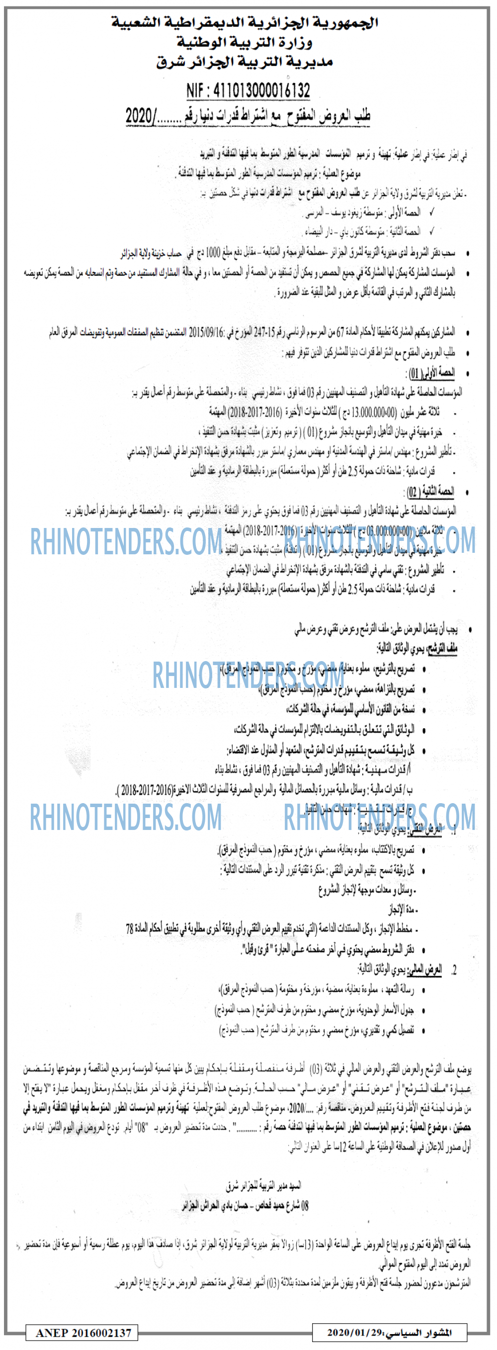 المشوار السياسي