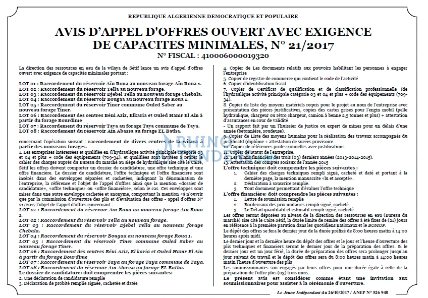 Jeune Independant
