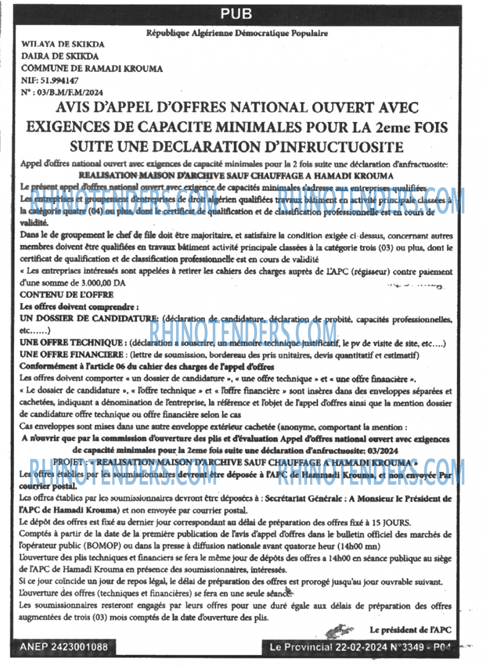 LE PROVINCIAL