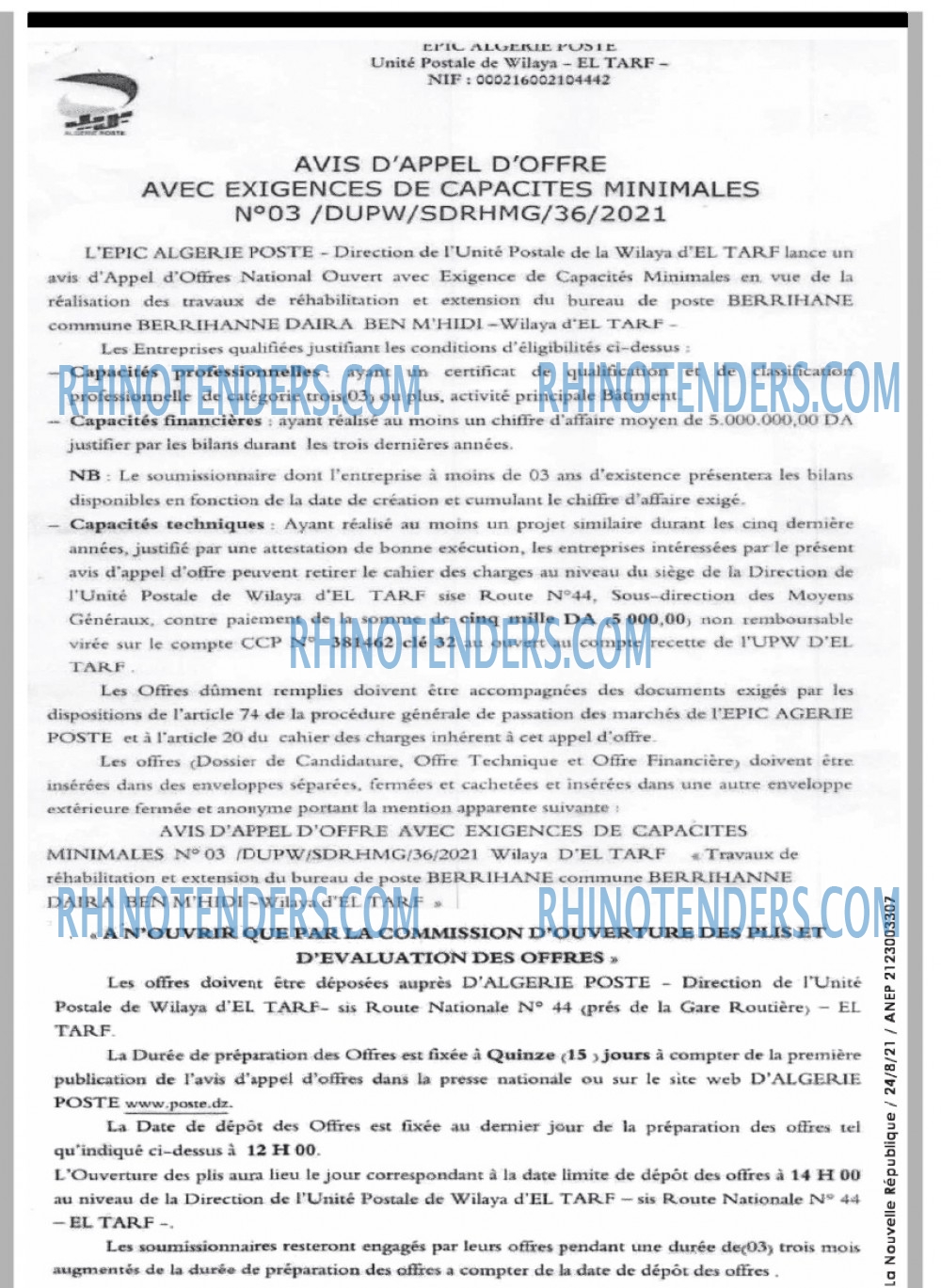 NOUVELLE REPUBLIQUE