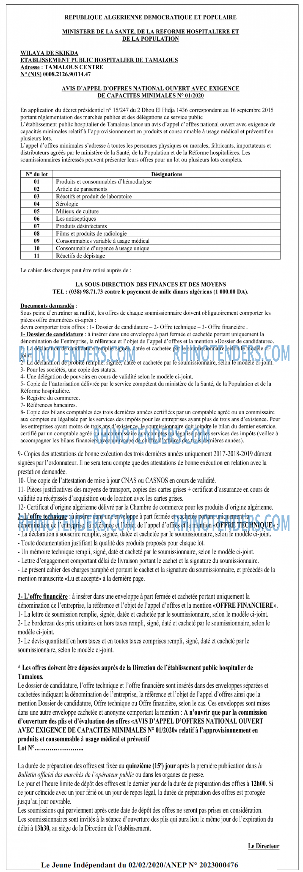 Jeune Independant