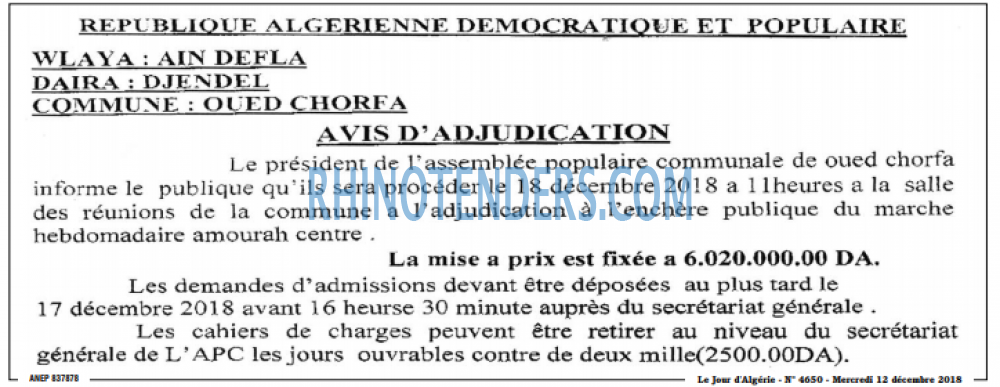 Le Jour d'Algérie