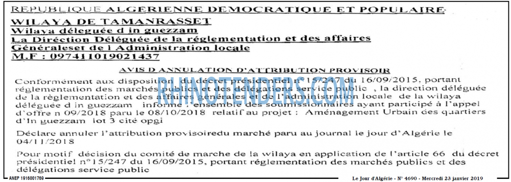 Le Jour d'Algérie