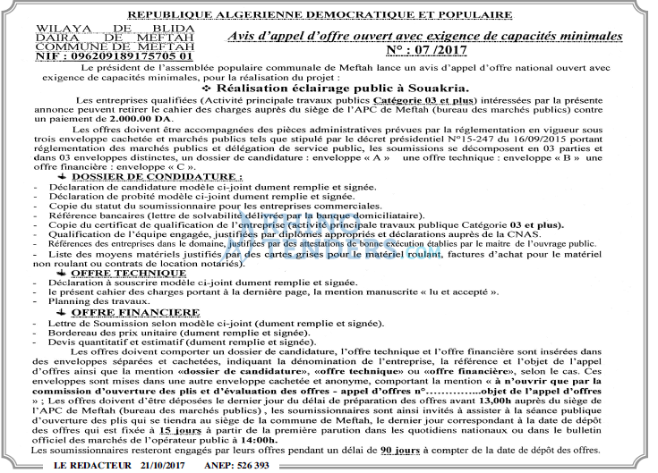LE REDACTEUR