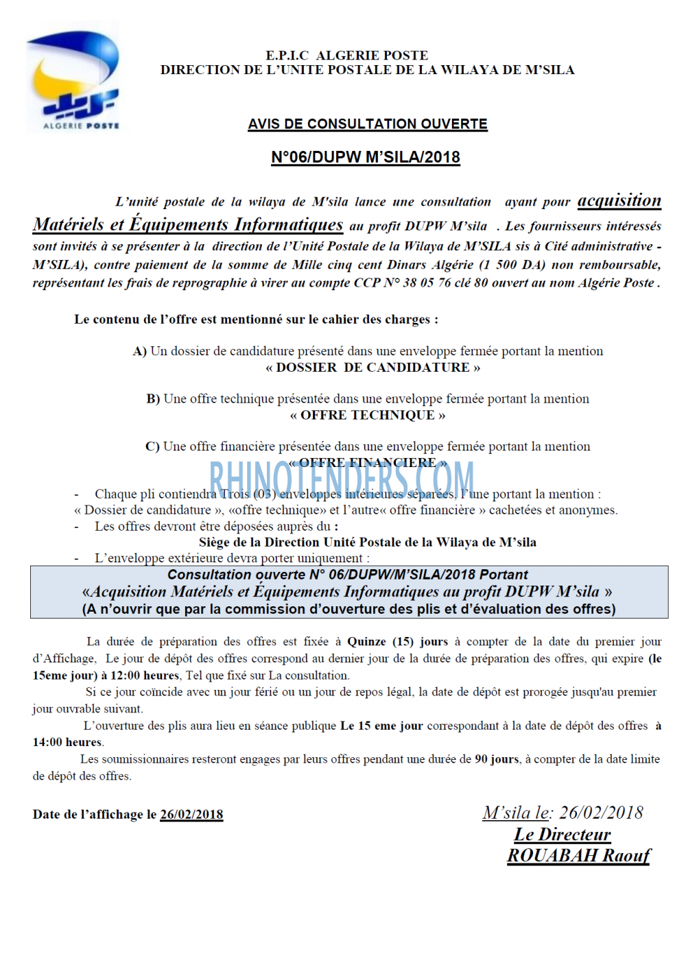 Algérie Poste