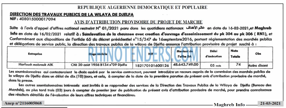 LE MAGHREB