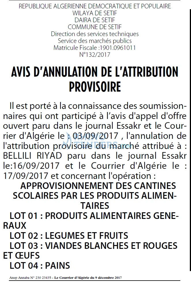 Le Courrier d'Algerie