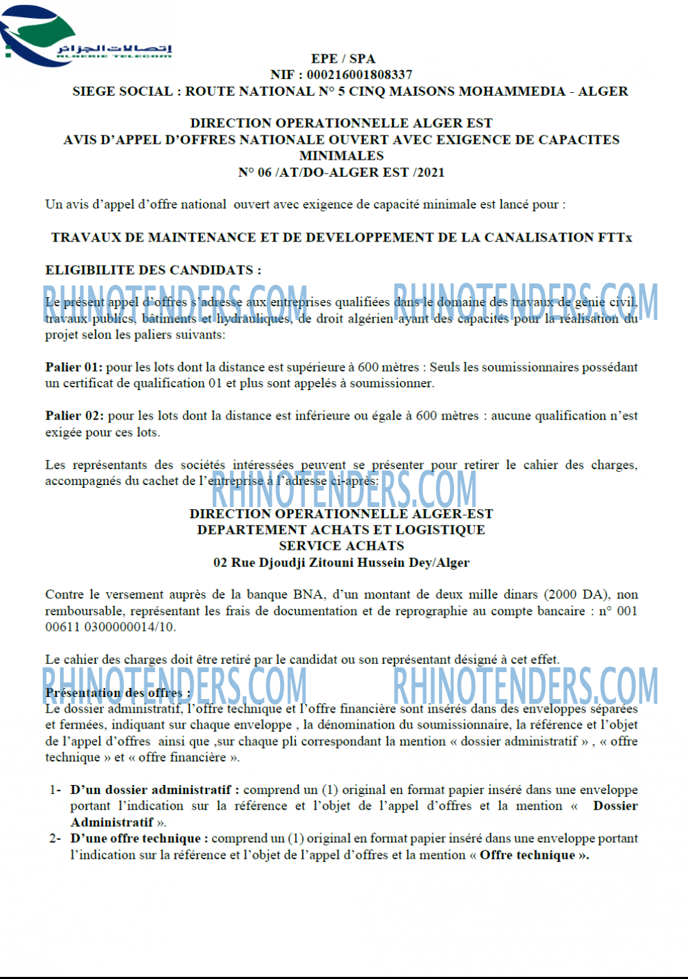 Algérie Télécom