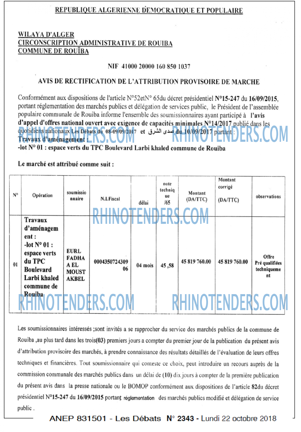 Les Debats