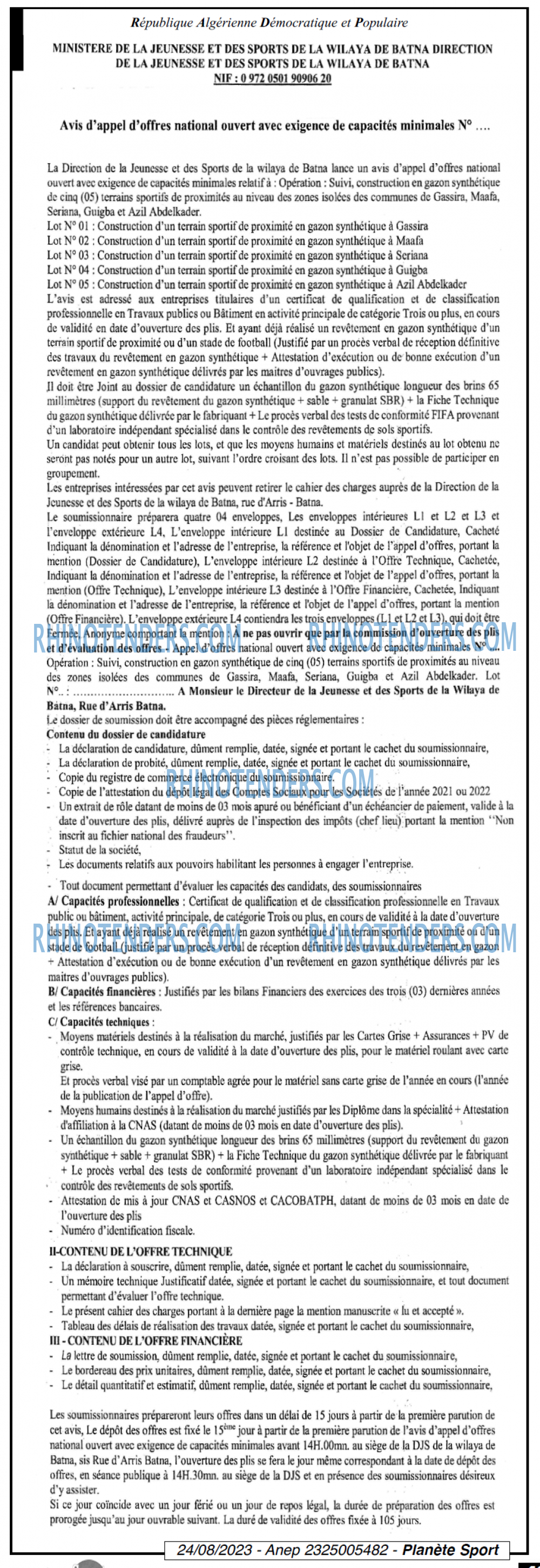 PLANETE SPORT