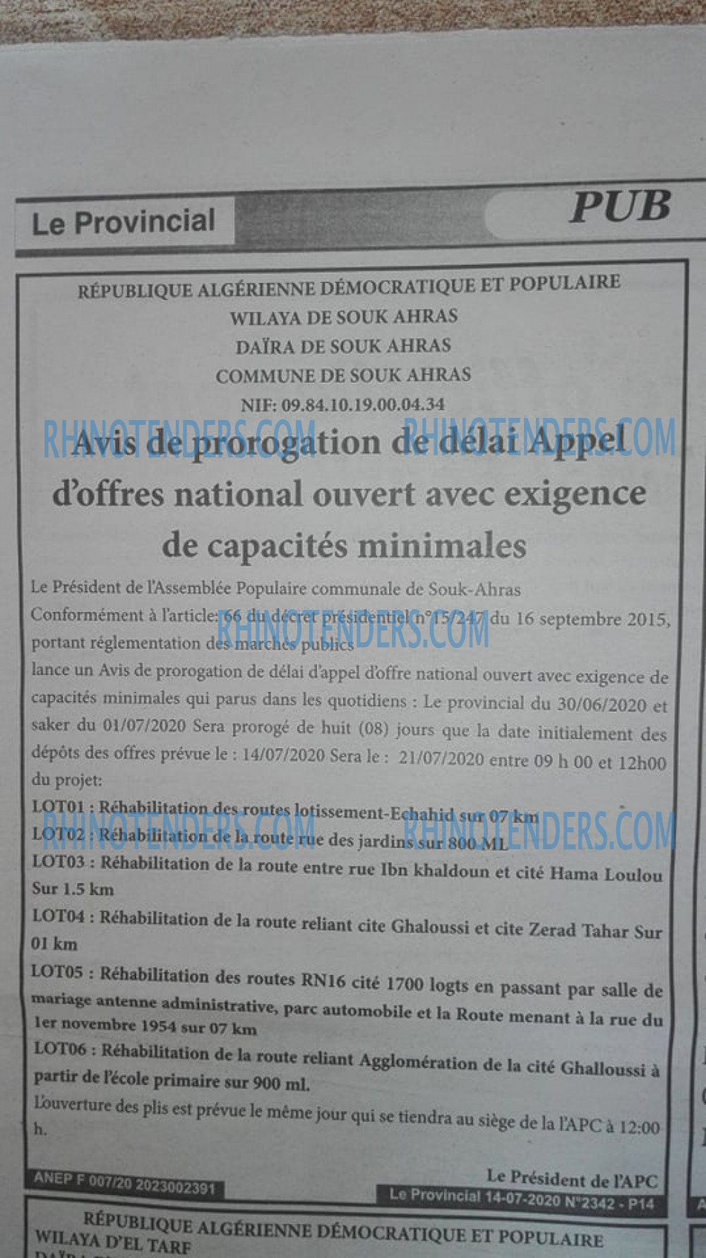 LE PROVINCIAL