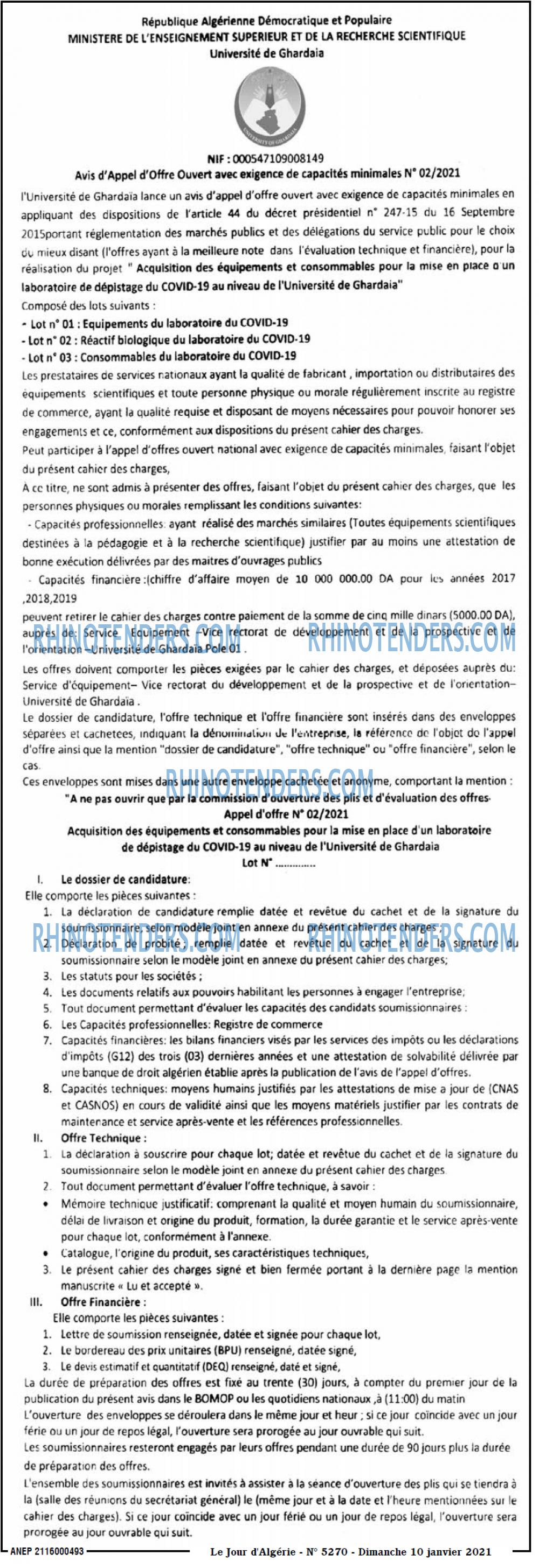 Le Jour d'Algérie