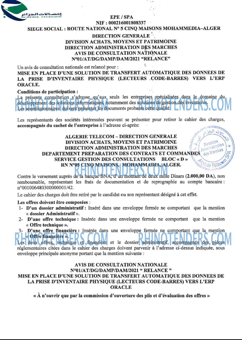 Algérie Télécom