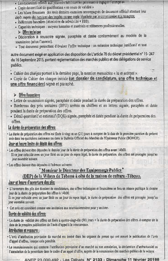 Les Debats