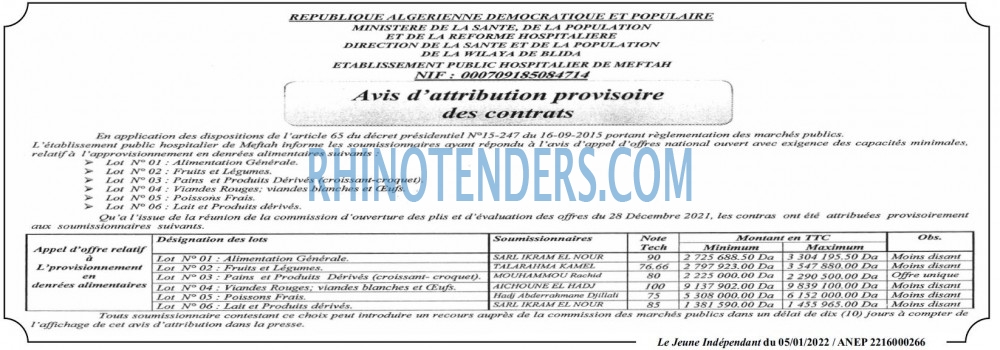 Jeune Independant