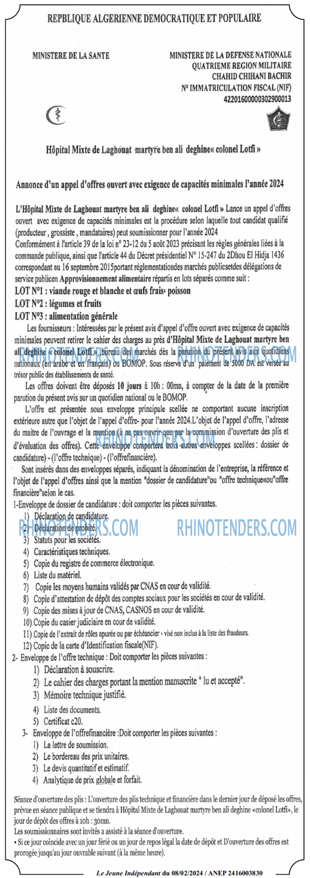 Le jeune indépendant