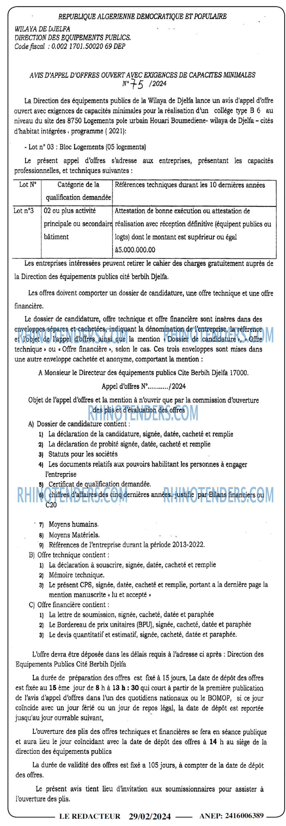 LE REDACTEUR