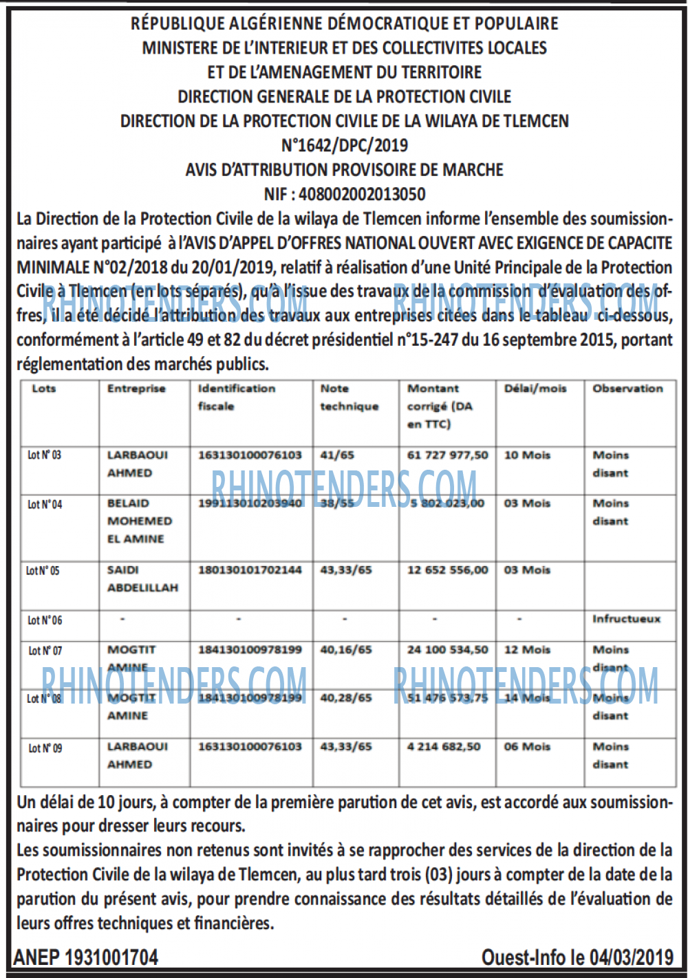 OUEST INFO