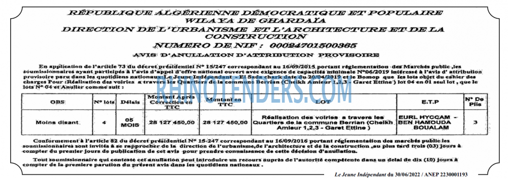 Jeune Independant
