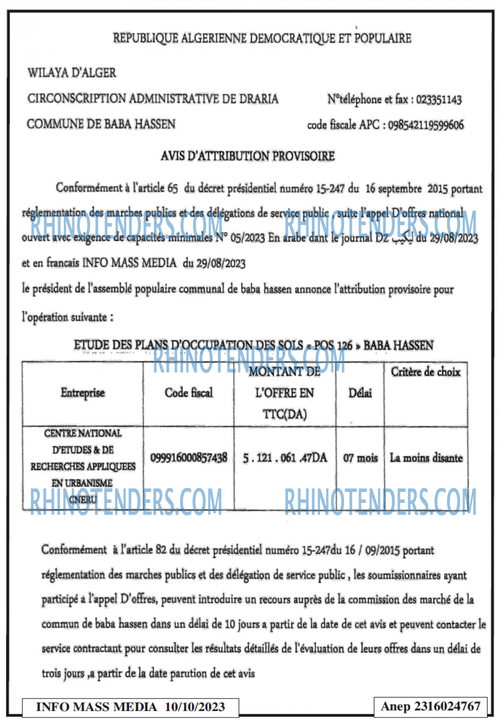 Infos Mass Media