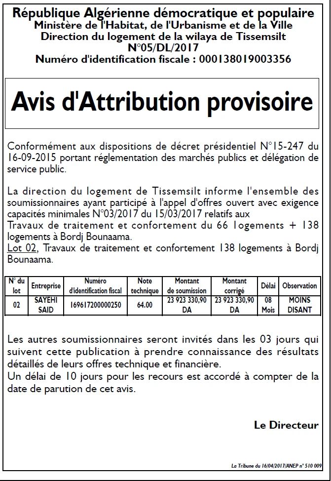 La Tribune
