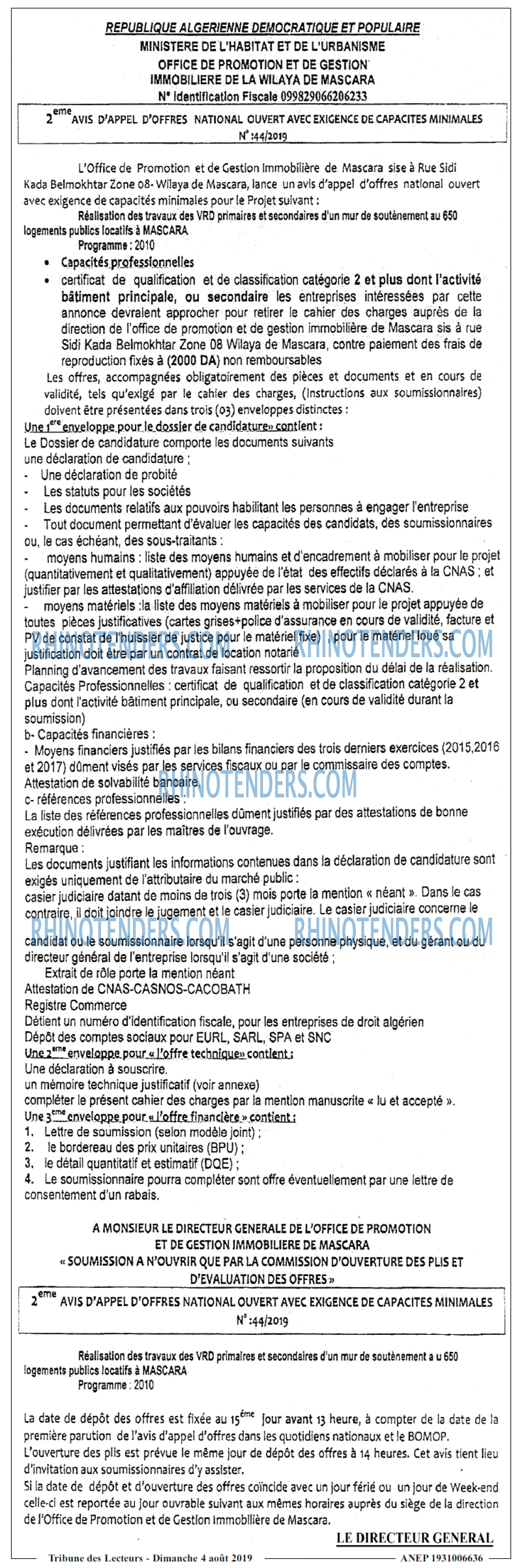 TRIBUNE DES LECTEURS