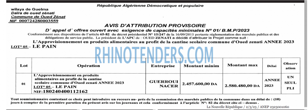 NOUVELLE REPUBLIQUE