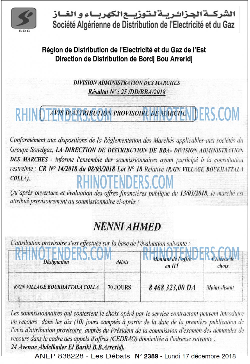 Les Debats