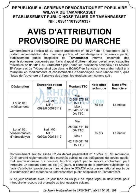 Le jeune indépendant