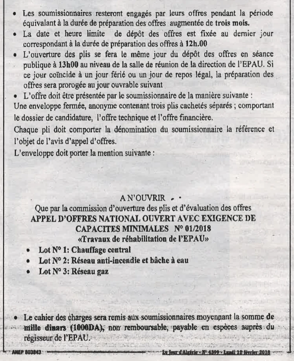Le Jour d'Algérie
