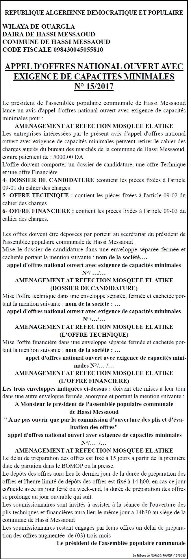 La Tribune