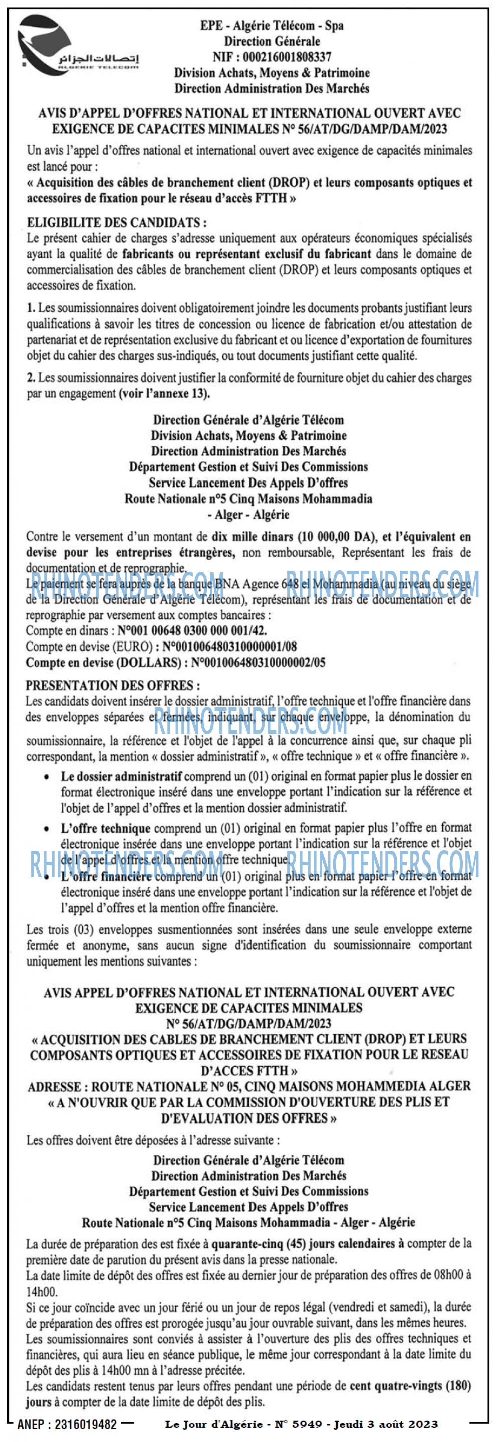 Le Jour d'Algérie