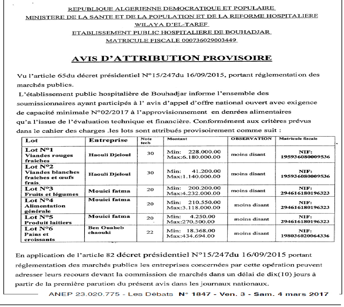 Les Debats