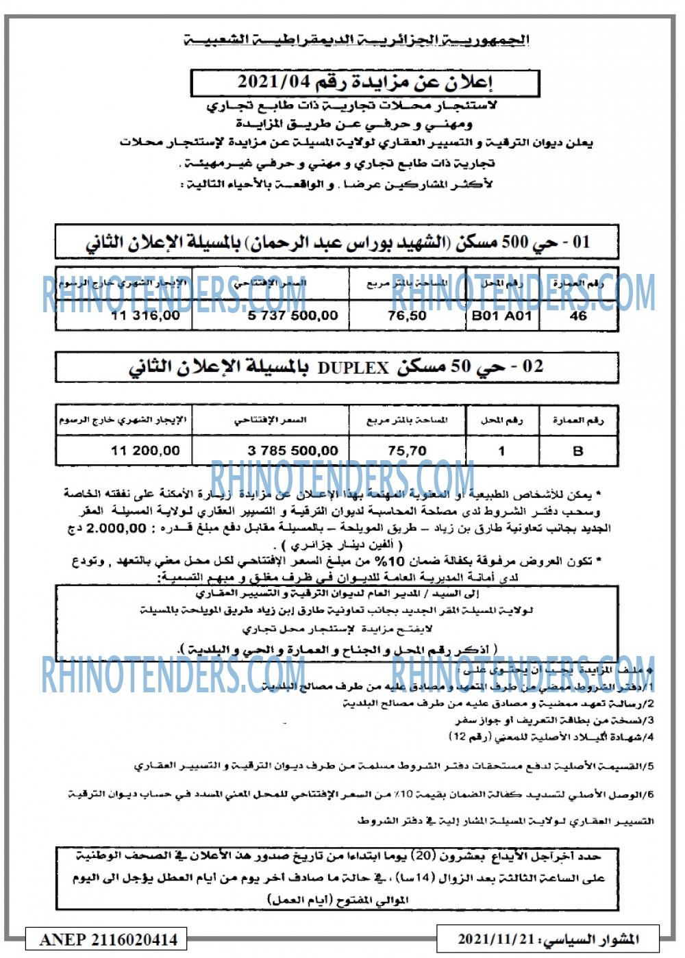 المشوار السياسي