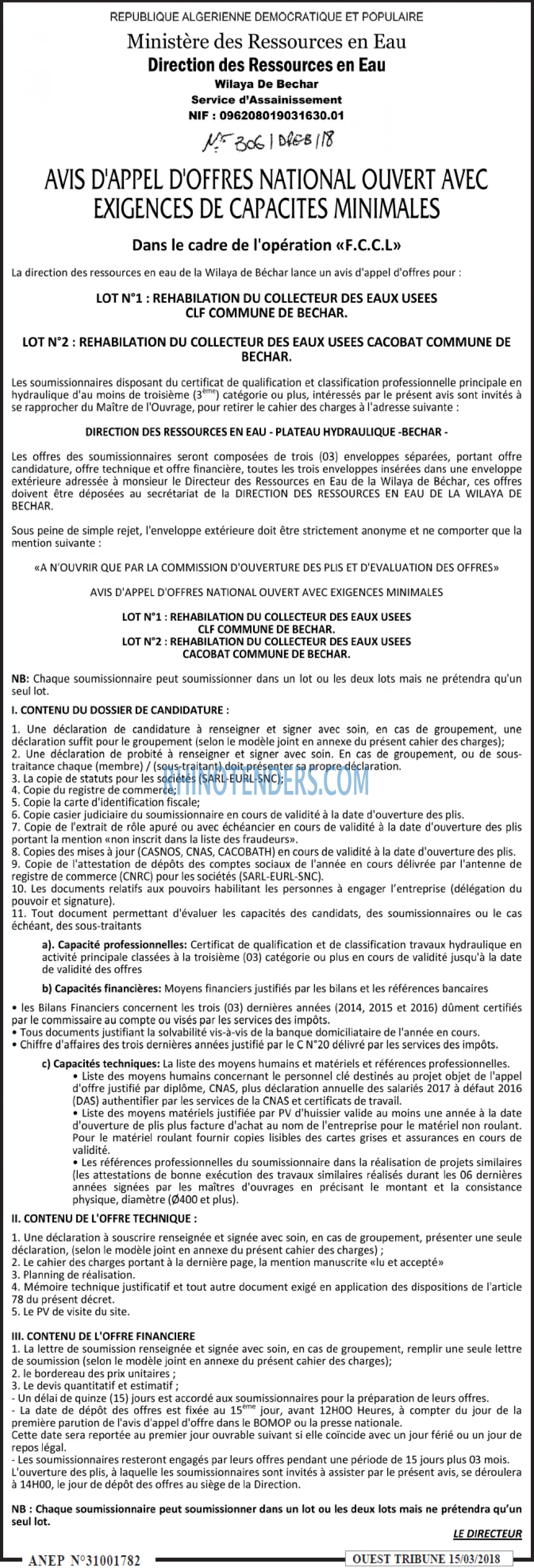 ouest TRIBUNE