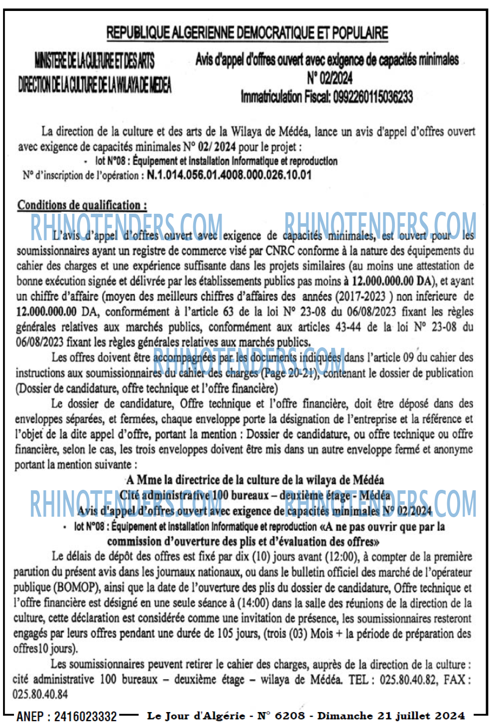 Le Jour d'Algérie