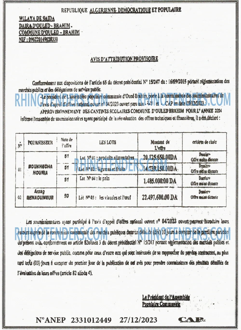 CAP OUEST