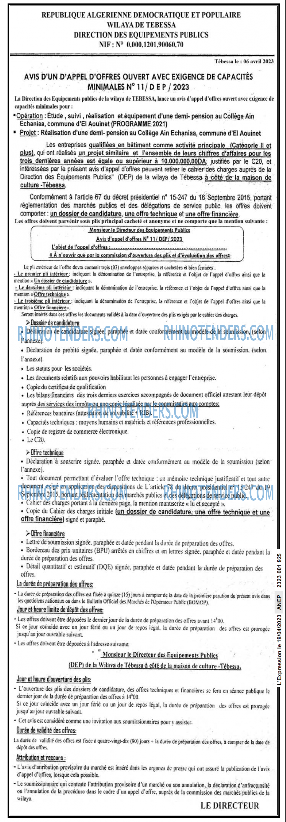 L'EXPRESSION