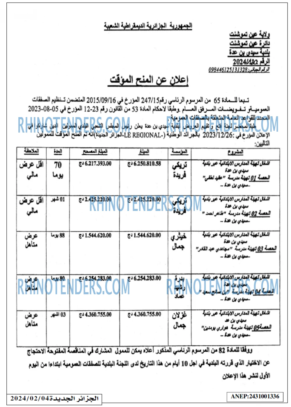 الجزائر الجديدة