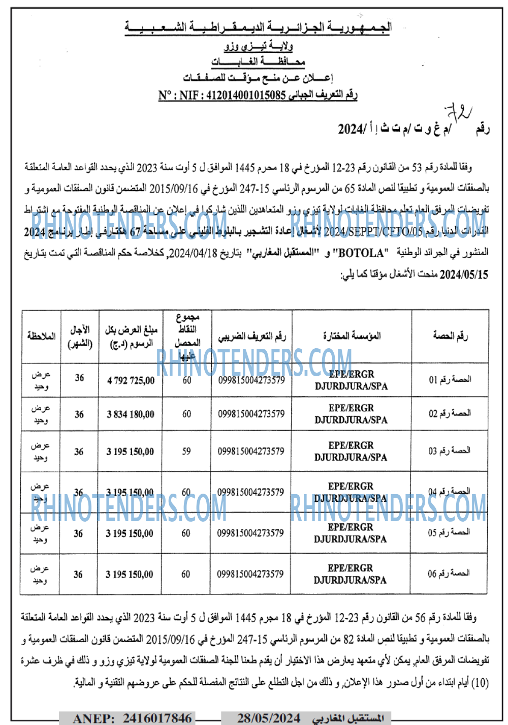 El Moustakbal El Magharibi.